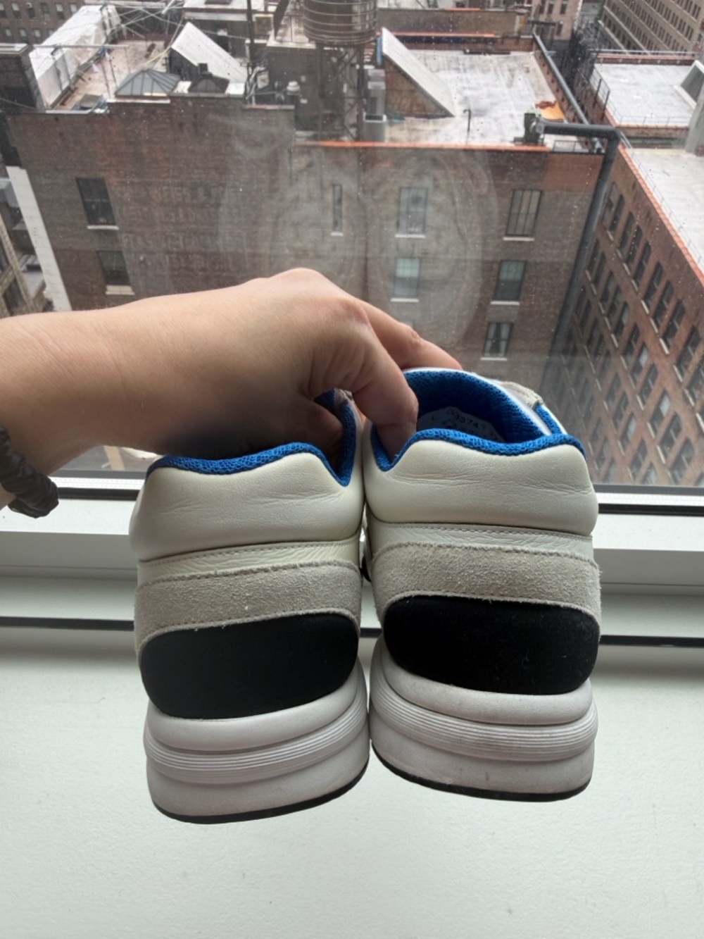 Chanel Cream & Black  Logo Trainer - Picture 6 of 7